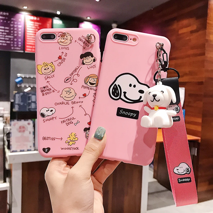 Чехол IToncs для телефона IPhone XS MAX X XR милая собака мультяшная силиконовая ТПУ чехол 6