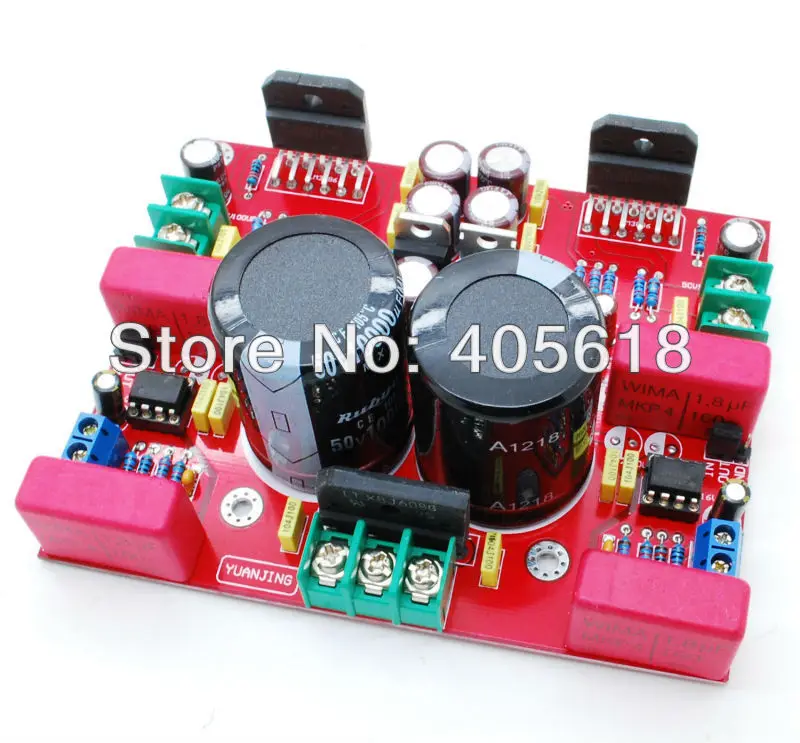 2x68 Вт NE5532 + LM3886 усилитель аудио Плата двухканальный Собранный плата|board board|board
