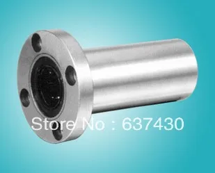 

50pcs/lot LMF16LUU 16mm lengthen round flange type linear bearings