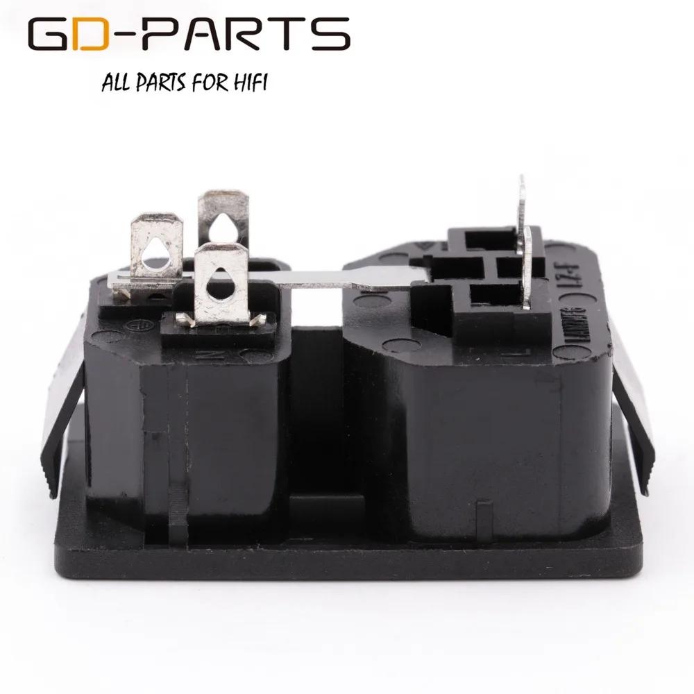 GD PARTS двойной разъем питания IEC320 Штекерный розетка В переменного тока 10 А CE CCC TUV