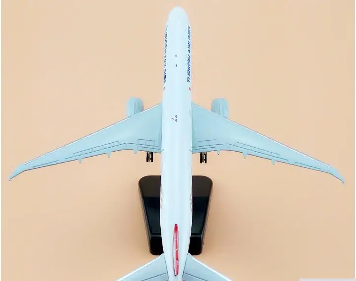 20 см сплав металла Air TURKISH Airlines Boeing 777 B777 Airways модель самолета Модель с подставкой