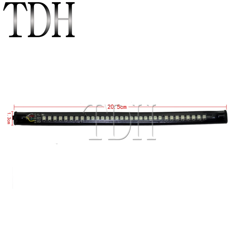 Универсальная светодиодная лента для мотоцикла и велосипеда 3528 32 SMD задний стоп