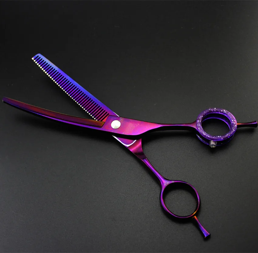 Профессиональные японские 7 дюймовые ножницы для стрижки домашних питомцев