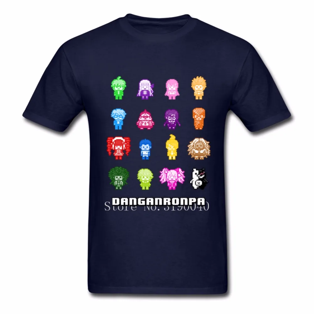 Pixelated Despair danganronpa футболка мужская с коротким рукавом принтом на заказ хлопковая