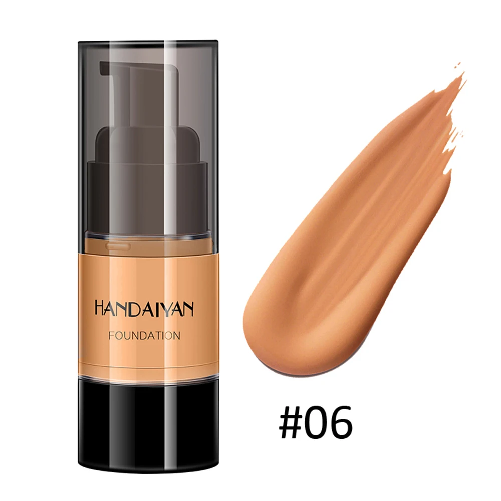 06 HANDAIYAN beauty черная бронзовая основа для загара тела бронзовая основа жидкая темная Буфф тонера основа для загара жидкая кожа черный TSLM1 - Цвет: 06