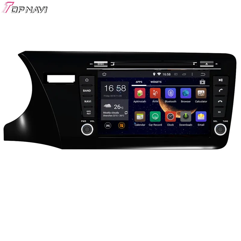 TOPNAVI 8 ''четырехъядерный Android 6 0 Автомобильный GPS навигатор для города 2014-для