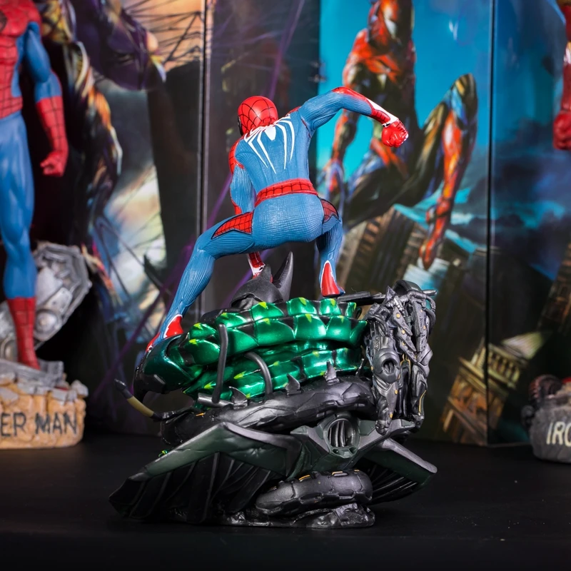 Marvel Человек паук PS4 игра коллекционеры издание ПВХ фигурка Коллекционная модель
