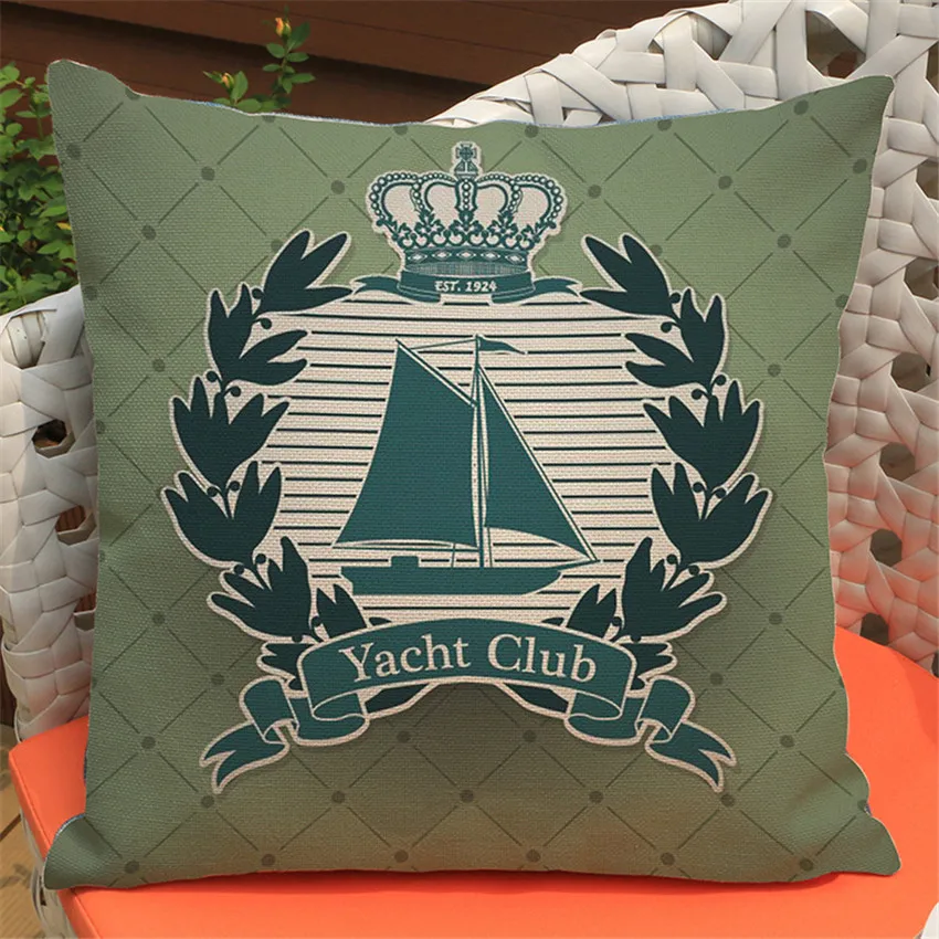 Наволочка для подушки в европейском стиле из хлопка и льна | Дом сад