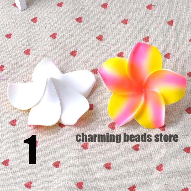 30 шт. Плюмерия гавайский пенопласт искусственный цветок для украшения свадебной