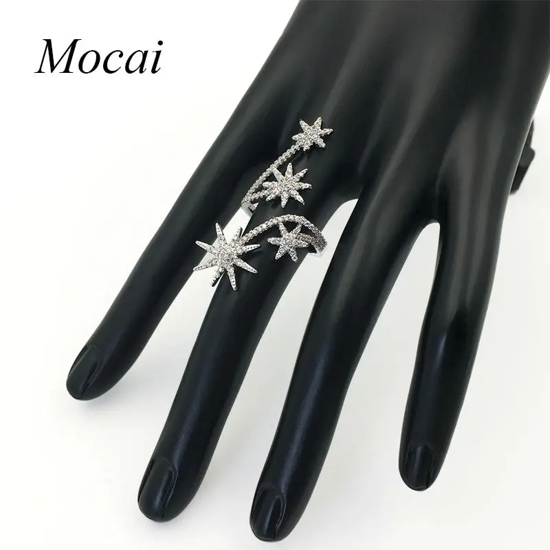 Женское многослойное кольцо с подсолнечником Золотое цирконием ZK35 2016 | Украшения