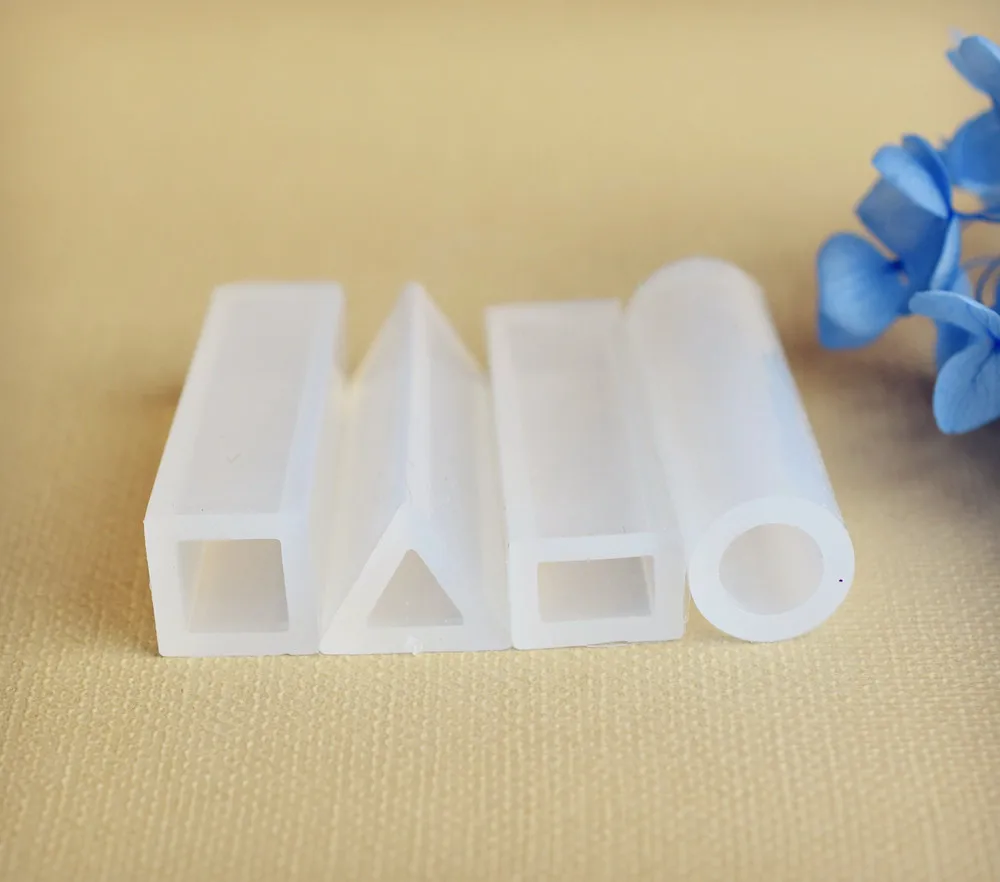 Ожерелье формочка для силиконовой Подвески квадратный цилиндр из смолы