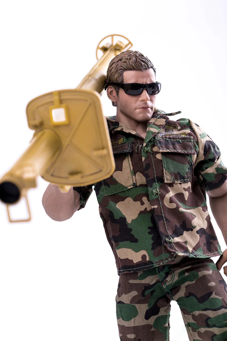 1/Масштаб Солдат модель оружия аксессуары Bazooka с дисплеем для 12 ''солдат