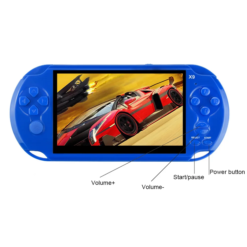 5 1 &quotпортативная детская портативная игровая консоль игра GBA встроенная 10000