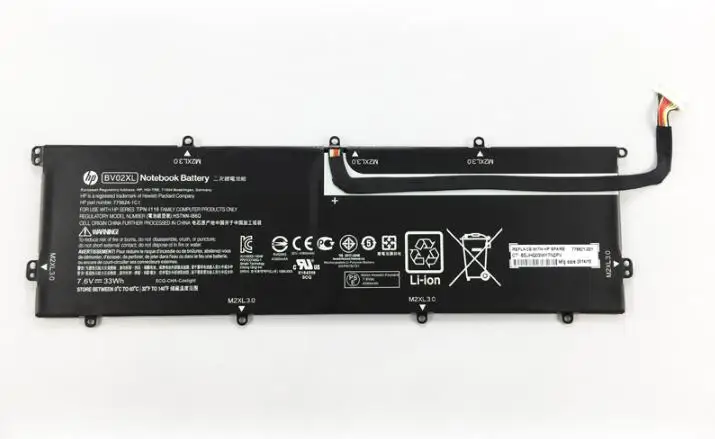 Новый оригинальный аккумулятор для HP Envy 13-j000 13t-j000 BV02XL HSTNN-IB6Q 775624-1C1 TPN-I116 7,6 V 33WH