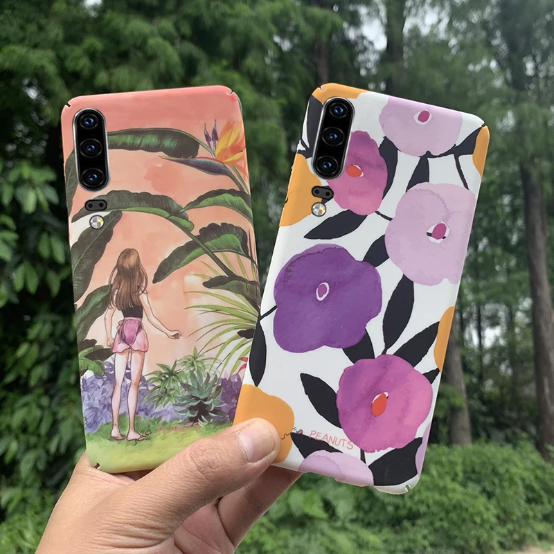 Чехол YonLinTan чехол для HuaWei P30 Pro P 30 P30Pro 15 Роскошный Жесткий с рисунком из