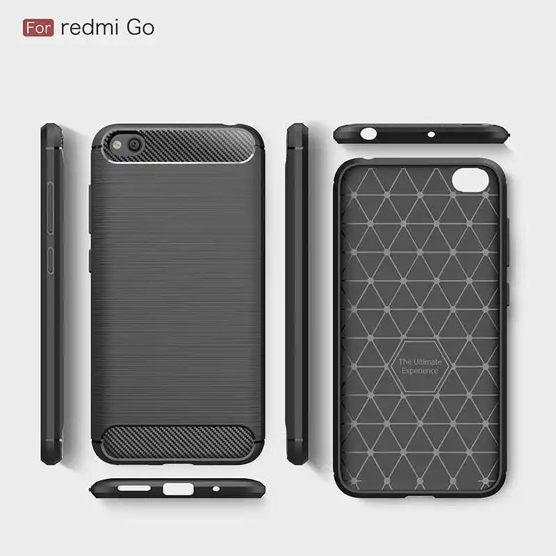 Mokoemi модный Ударопрочный Мягкий силиконовый чехол 5," для Xiaomi Redmi Go, чехол для телефона Xiaomi Redmi Go