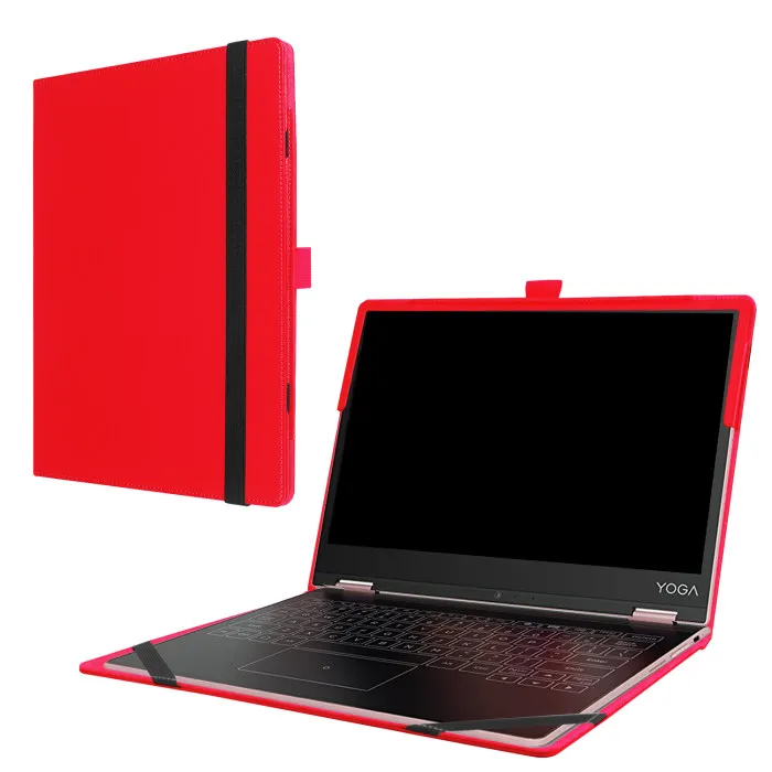 sred Чехол для lenovo yoga book a12 12 дюймов, модный флип-чехол с подставкой, защитный чехол для lenovo yoga book a12+ пленка для экрана, подарки - Цвет: sred