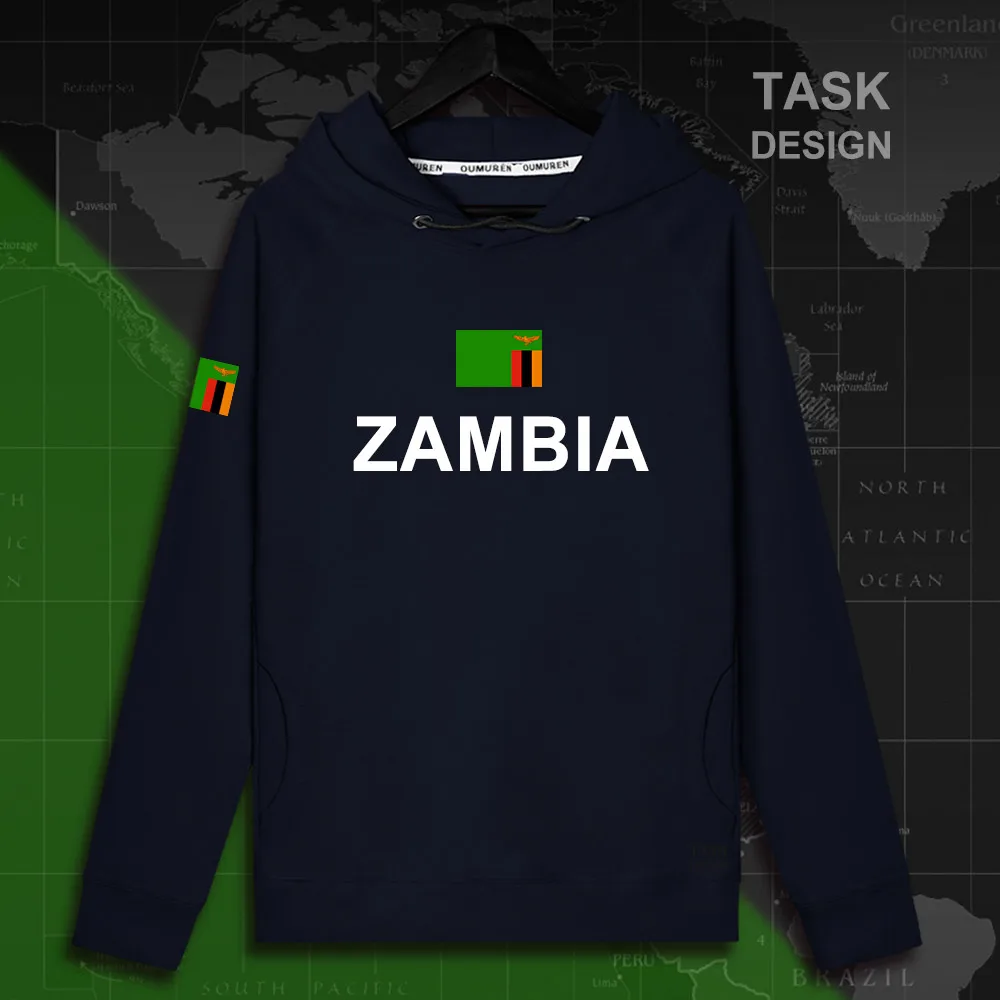 

Republic of Zambia Zambian ZMB mens hoodie pullovers hoodies men sweatshirt new streetwear clothing Sportswear tracksuit nation
