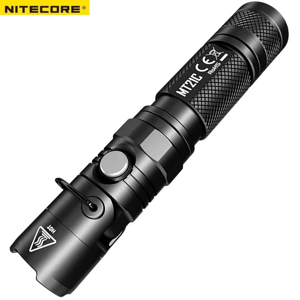 NITECORE MT21C CREE XP L HD V6 светодиодный 1000 люмен Многофункциональный 90 градусов