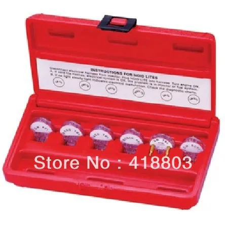 Набор для тестирования света инжектора Noid 6 шт.|kit kits|kit testkit injector |