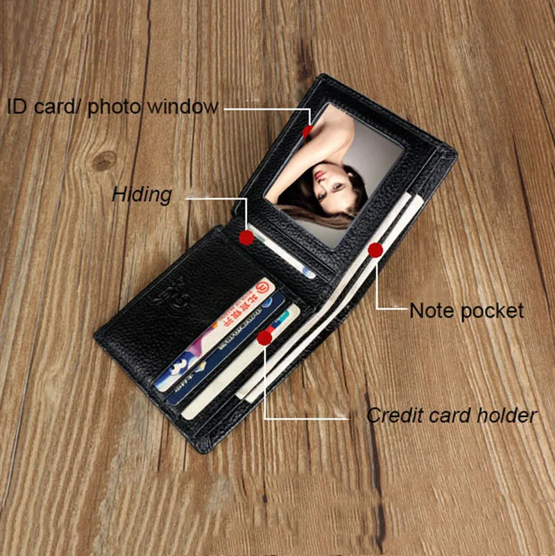 Мужской кошелек из 100% натуральной кожи оптовая продажа кошельков для