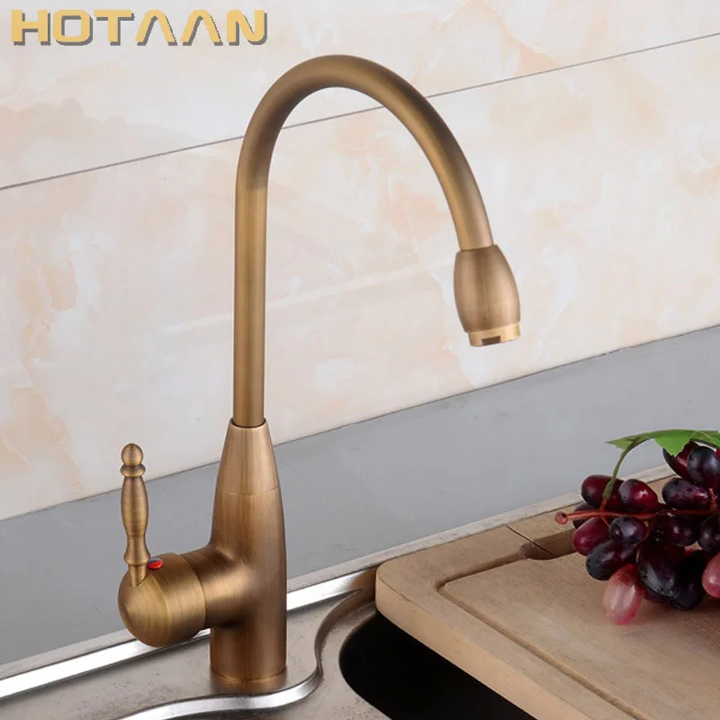 

. Kitchen Faucet Antique Brass Swivel Bathroom Basin Sink Mixer Tap Crane,torneira YT-6042