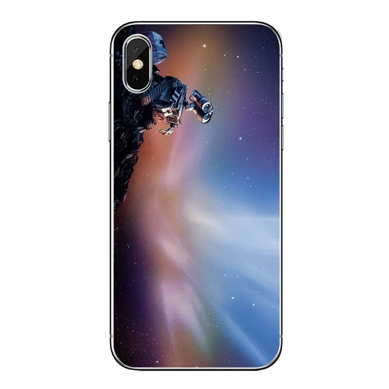 TPU Transparent Case Covers For Xiaomi Redmi 4X S2 3S Note 3 4 5 6 6A Por Pocophone F1 Mi Wall-E Robot Wall E Movie Art Poster |