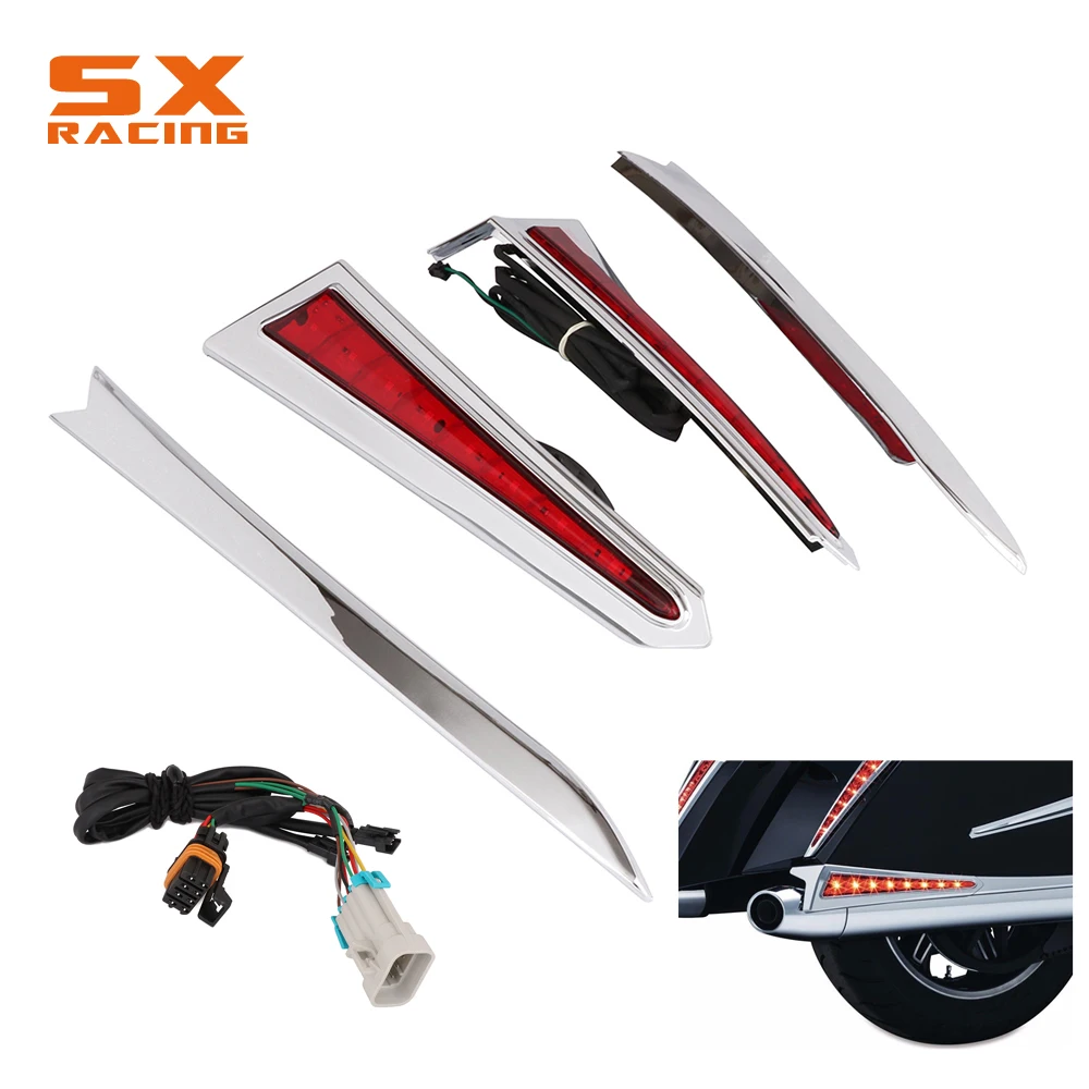 

Motorcycle Saddlebag LED Lights For Victory X Country Tour 2012 2013 2014 2015 2016 2017