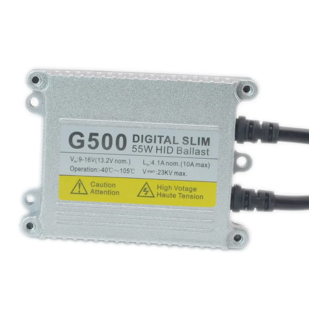1 шт. AC 55 Вт HID балласт G500 цифровой конверсионный ксеноновый блок зажигания для
