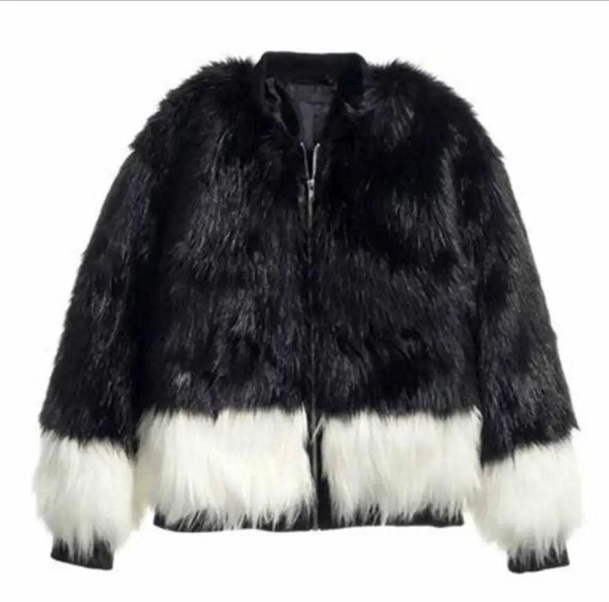 XXS 4XL женские зима модное пальто из искусственного меха лисы зимние короткие