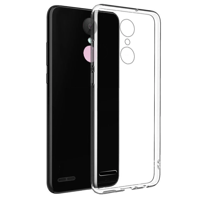 Мягкая задняя крышка прозрачная подходит для LG K8 2018 Противоударная | Мобильные