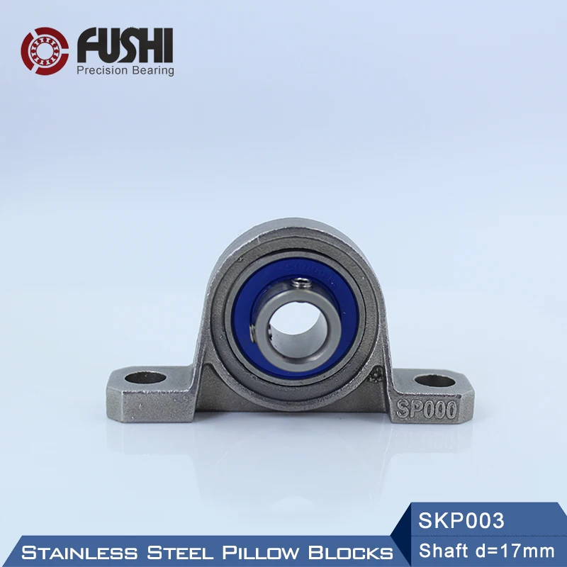 SKP003 подшипник вал 17 мм (1 шт.) SSKP003 подушка из нержавеющей стали Блок S KP003
