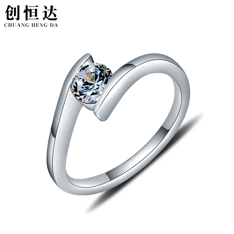 2018 Anillos ювелирные изделия кольца для женщин белый цвет золота циркония