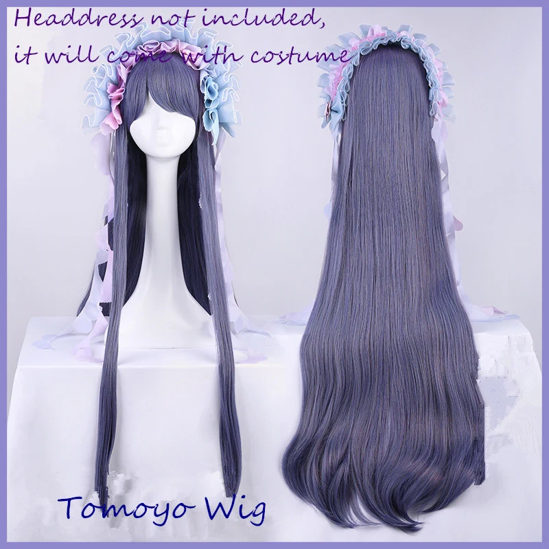 

Anime Card Captor Cosplay SAKURA Tomoyo Water Of Rondo Cosplay Costume Summer Light Purple Women Dress Christmas Costumes