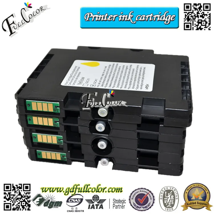 40 шт. в наборе GC41 сублимационный картридж с чернилами для Ricoh G3100 SG2100 SG2010L SG3110DNW