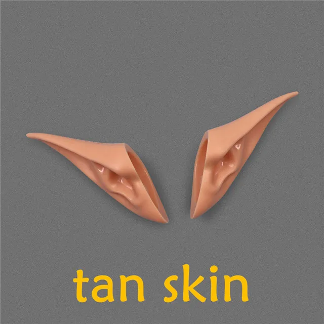 tan skin Blyth кукла ледяная игрушка уши игрушка белый натуральный загар темная и супер черная кожа, только уши без куклы - Цвет: tan skin