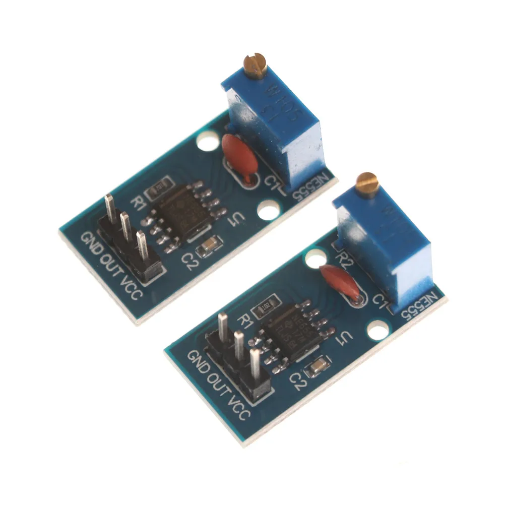 Регулируемый импульсный генератор модуль 2 шт. 5 В 12 в частота NE555 для Arduino Новый 29x12