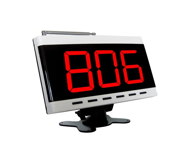 

10pcs button and 1 pcs display receiver Most Popular Competitive price waiter calling system