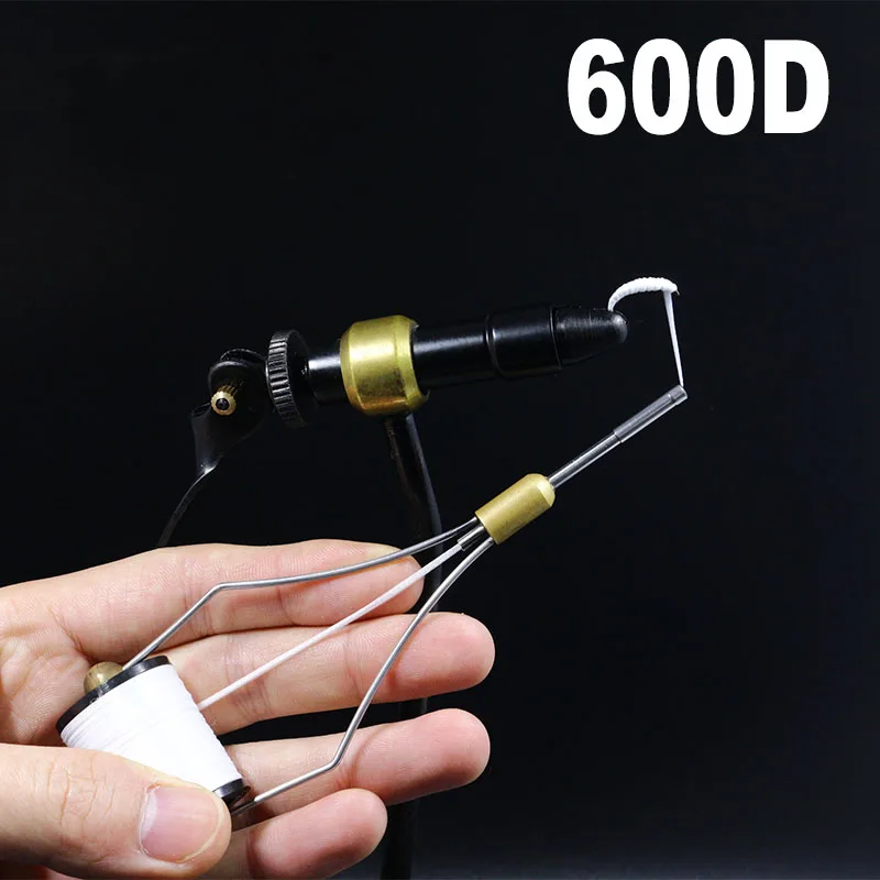 Рояль ssi 2 spools растягивающаяся нить для подвешивания мухи 600D & 300D завязывания в