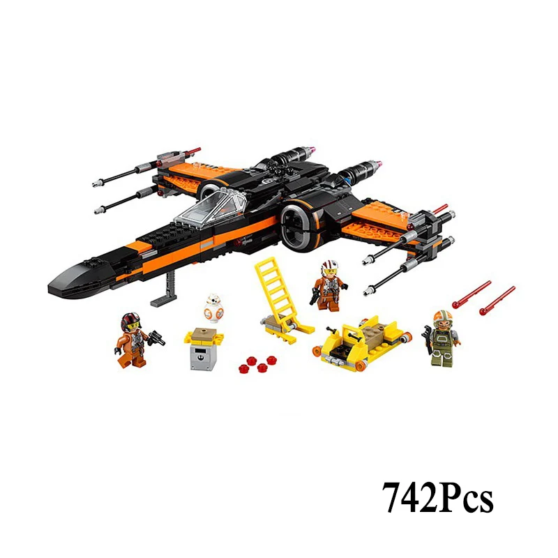No.27 nobox 10575 Звездные войны Obi-Wan's Jedi модель перехватчика, строительные блоки, Обучающие DIY игрушки для детей, совместимые с L* GO - Цвет: No.27 nobox