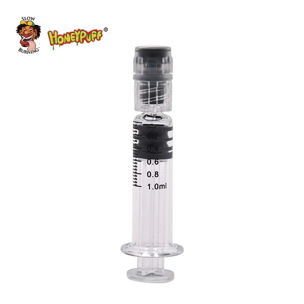 HONEYPUFF инжектор КБР масло шприц Cartri 1 мл 2 25 3 5 типы стеклянных шприцов для Vape