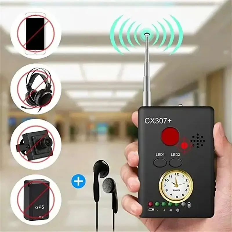 Бесплатная доставка беспроводной детектор BONLOR CX007 FNR полной частоты GSM устройство