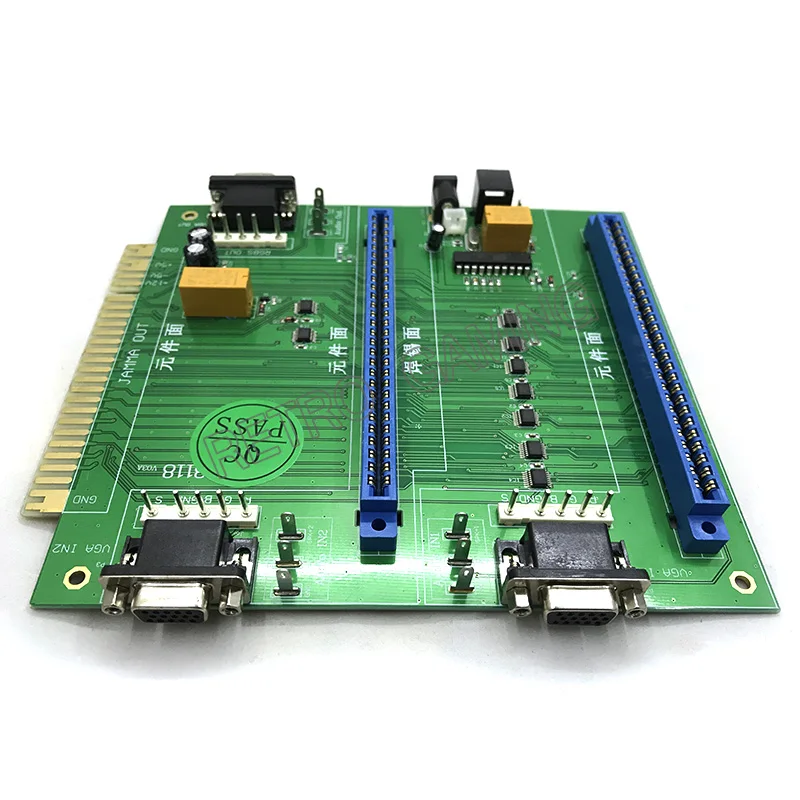 GBS-8118 аркадная игра PC Board 2 в 1 переключатель управления Multi JAMMA Switcher D5271A пульт