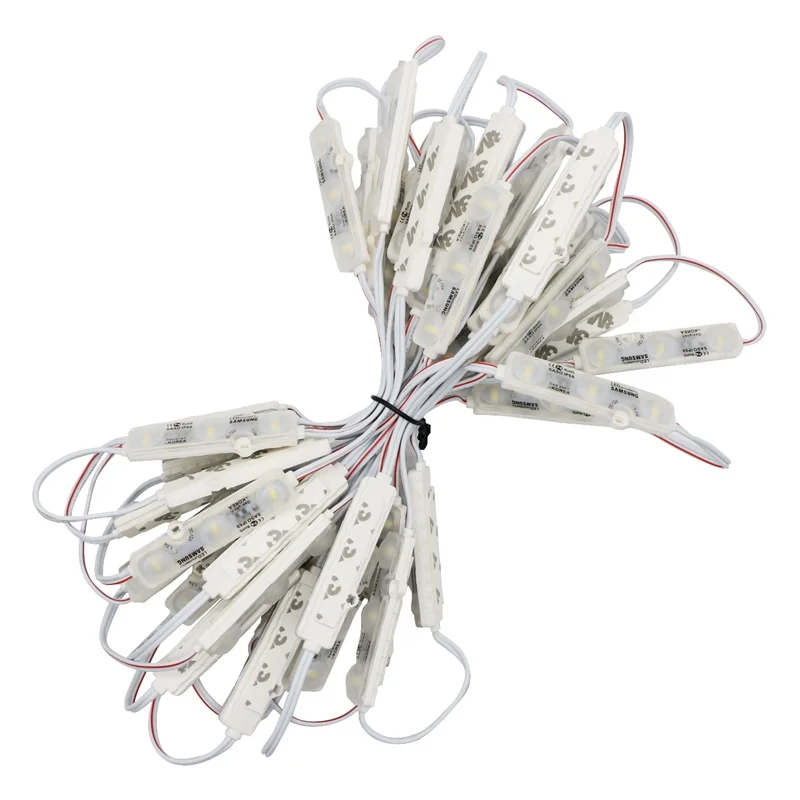 Светодиодный модуль освещения SMD 5730 3 LED s IP68 Водонепроницаемый белый теплый DC 12V