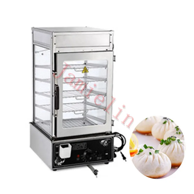 JamieLin коммерческий Электрический отпариватель для еды дисплей Удобная фаст-фуд