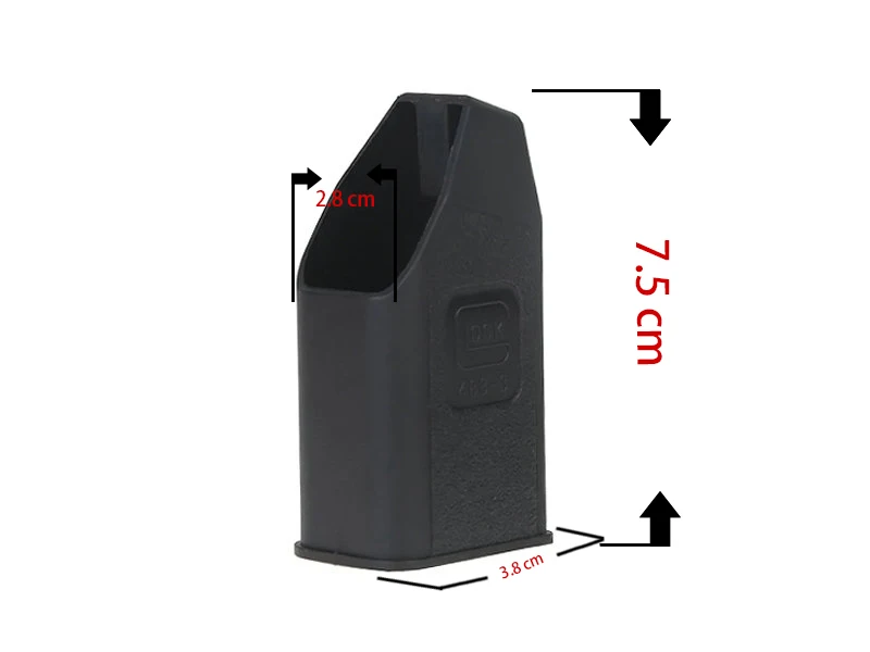 EMERSON Glock магазин для патронов скоростной погрузчик 9 мм/.40/.357/ .45 GAP Mags Clips Black BD4239|ammo