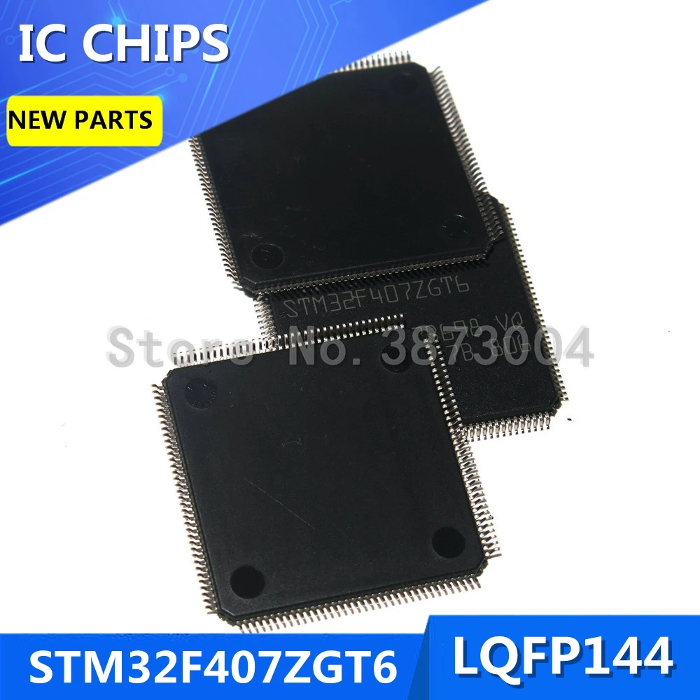

1pcs STM32F407ZGT6 LQFP144 Electronic Components New and original IC Chips