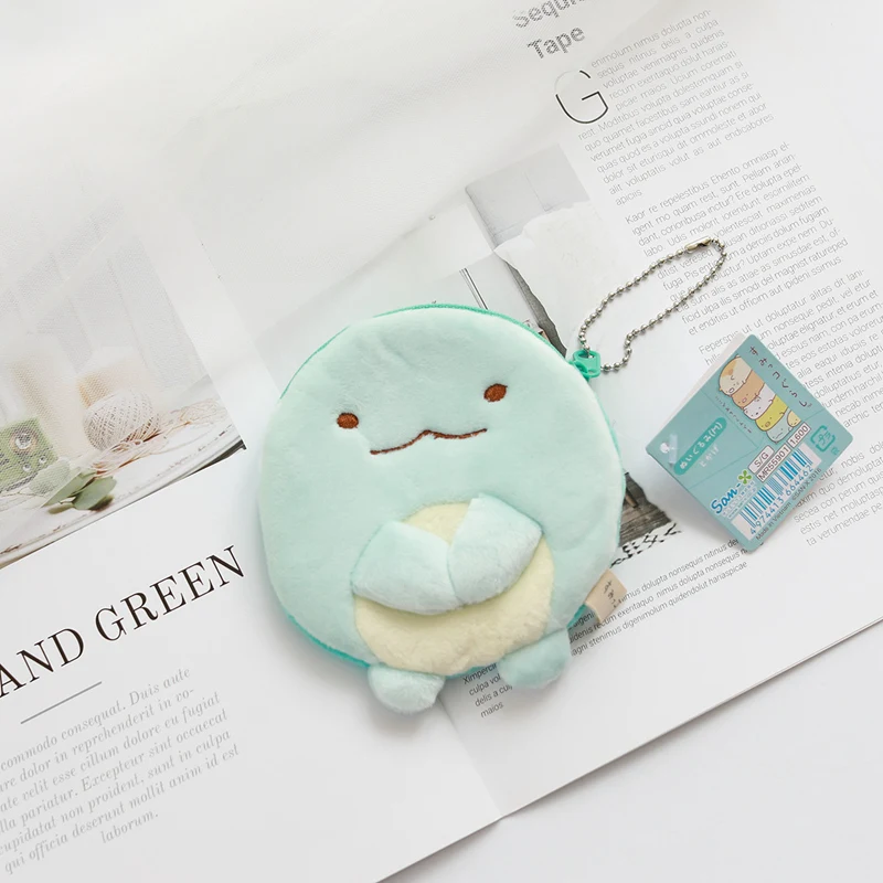 Kawaii качество 5 цветов, на выбор-маленький 12 см брелок на подарок сумка для монет кошелек, обитатели углов Карманный мешочек с монеткой