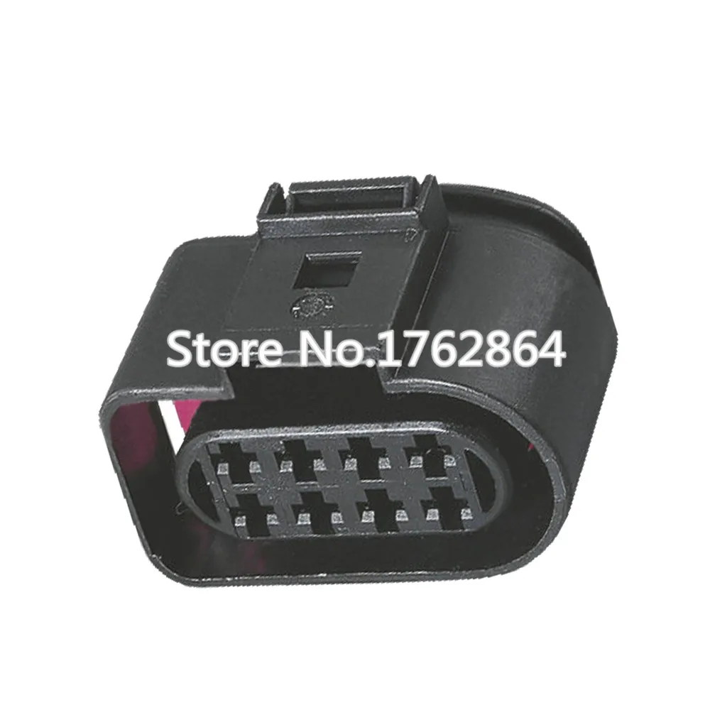 

10 Sets 8 pin Original Automotive Connectors Black Waterproof Connector With Terminal DJ7085B-3.5-21 8P