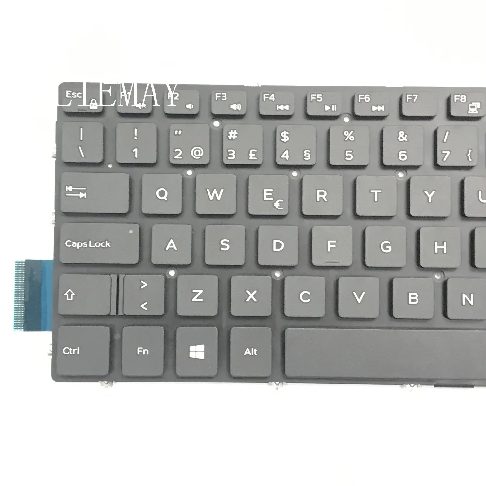 Клавиатура PO для ноутбука Dell Inspiron15 5570 5575 7577 7587 7568 7566 7567 5567 5565 15 7000 5568 5765 5767 7778